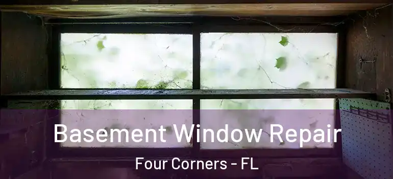  Basement Window Repair Four Corners - FL