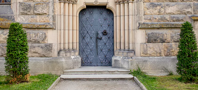 Traditional Double Front Doors in Four Corners, FL